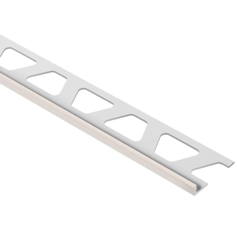 Schluter JOLLY-P Profilé de bordure de mur - Plastique PVC sable 3/16" (4.5 mm) x 8' 2-1/2"