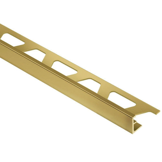 Schluter SCHIENE Profilé de bordure pour mur/plancher laiton 7/16" (11 mm) x 8' 2-1/2"