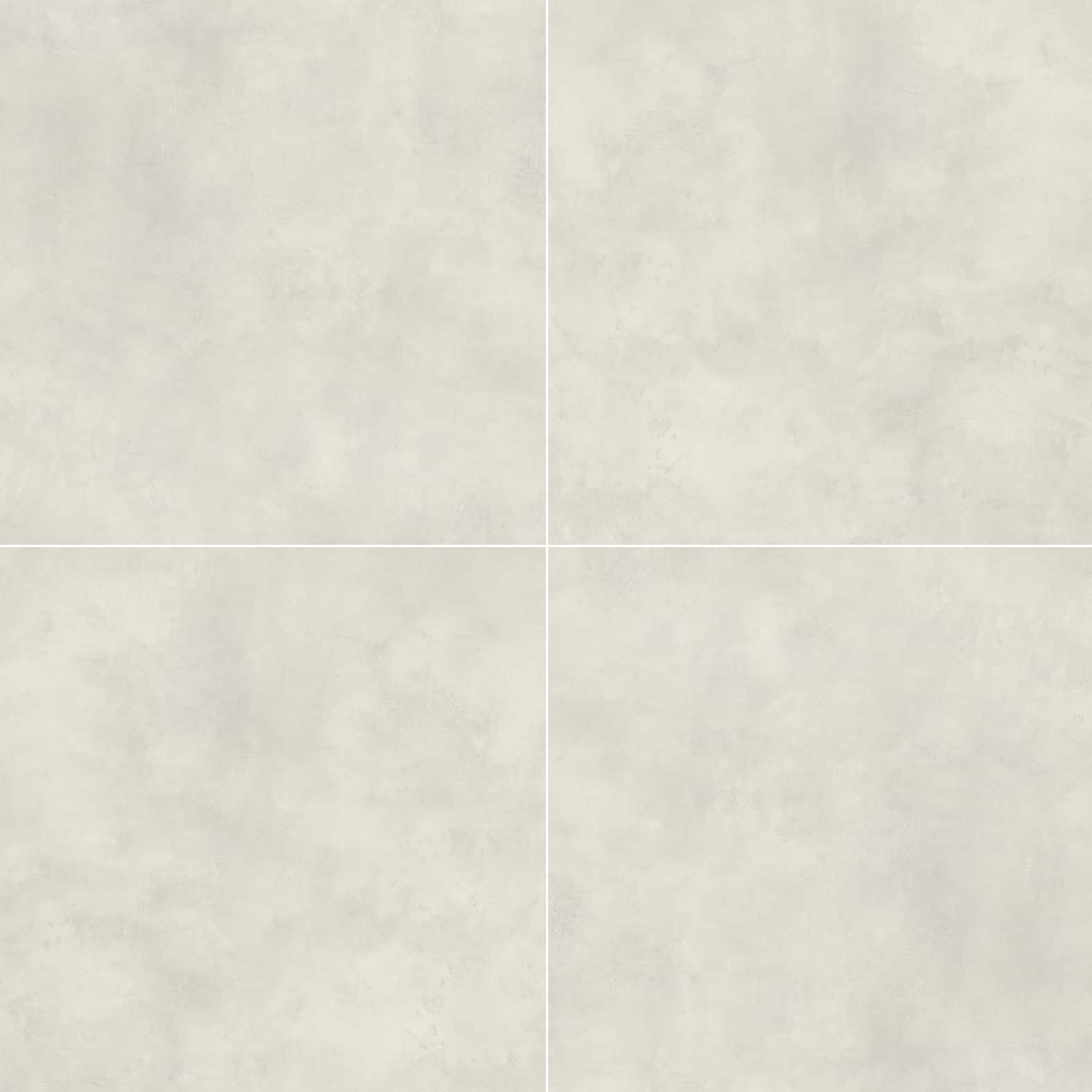 Carreaux de céramique Collection Multiforme 24 × 24 po Calce, ton ciment clair, finition mate