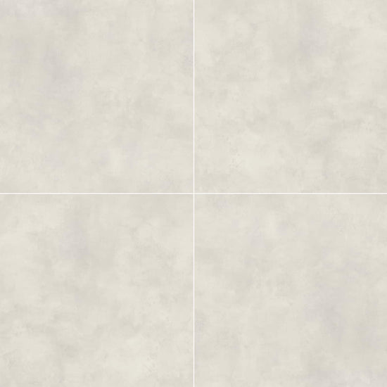 Carreaux de céramique Collection Multiforme 24 × 24 po Calce, ton ciment clair, finition mate