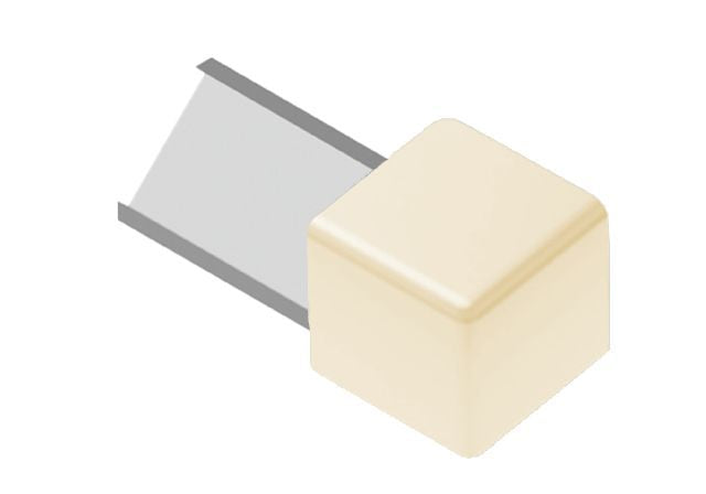 Schluter QUADEC Coin extérieur 90° Aluminium Sable 7/16" (11 mm)