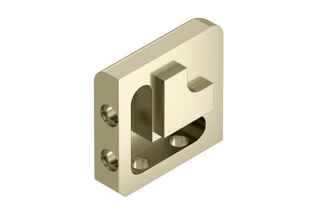 Schluter JOLLY Coin extérieur 90° Aluminium anodisé Nickel poli 1/2" (12.5 mm)