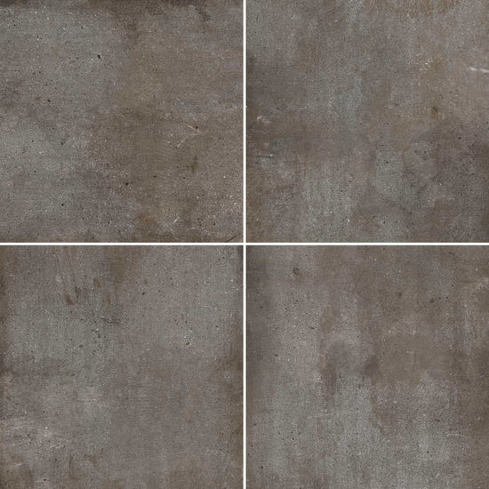 Carreaux de céramique Collection Teknostone 24x24 po, couleur tabac, fini mat