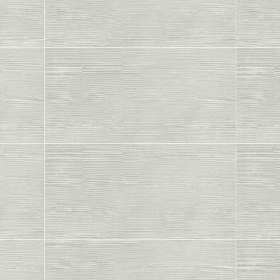 Carreaux de céramique Collection Multiforme 16 po x 32 po, décor Polvere Inciso mat, texture incisée pierre pâle