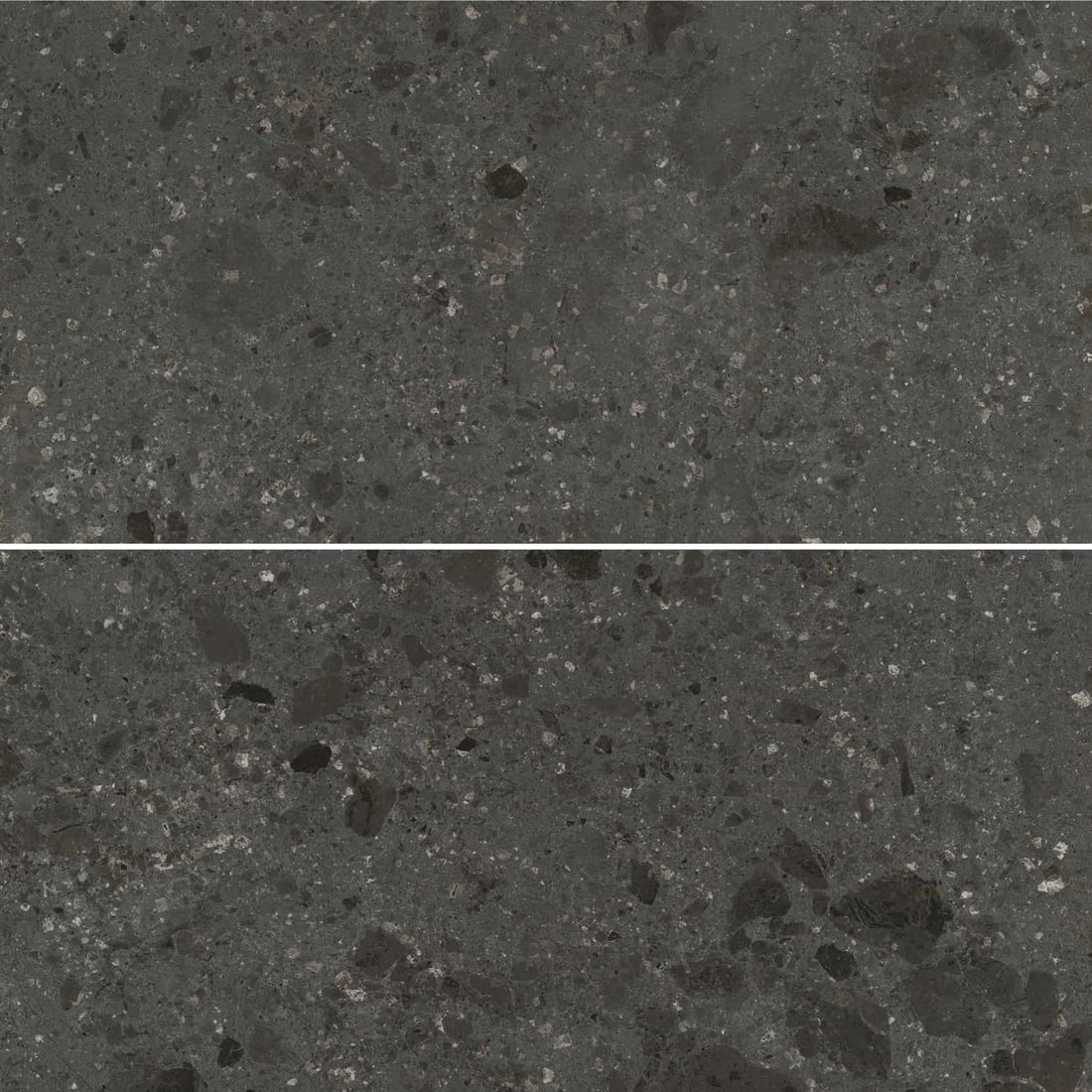 Carreaux de céramique | Collection Fragmenta - 24 po x 48 po Nero Ombrato 24 po x 48 po Mat