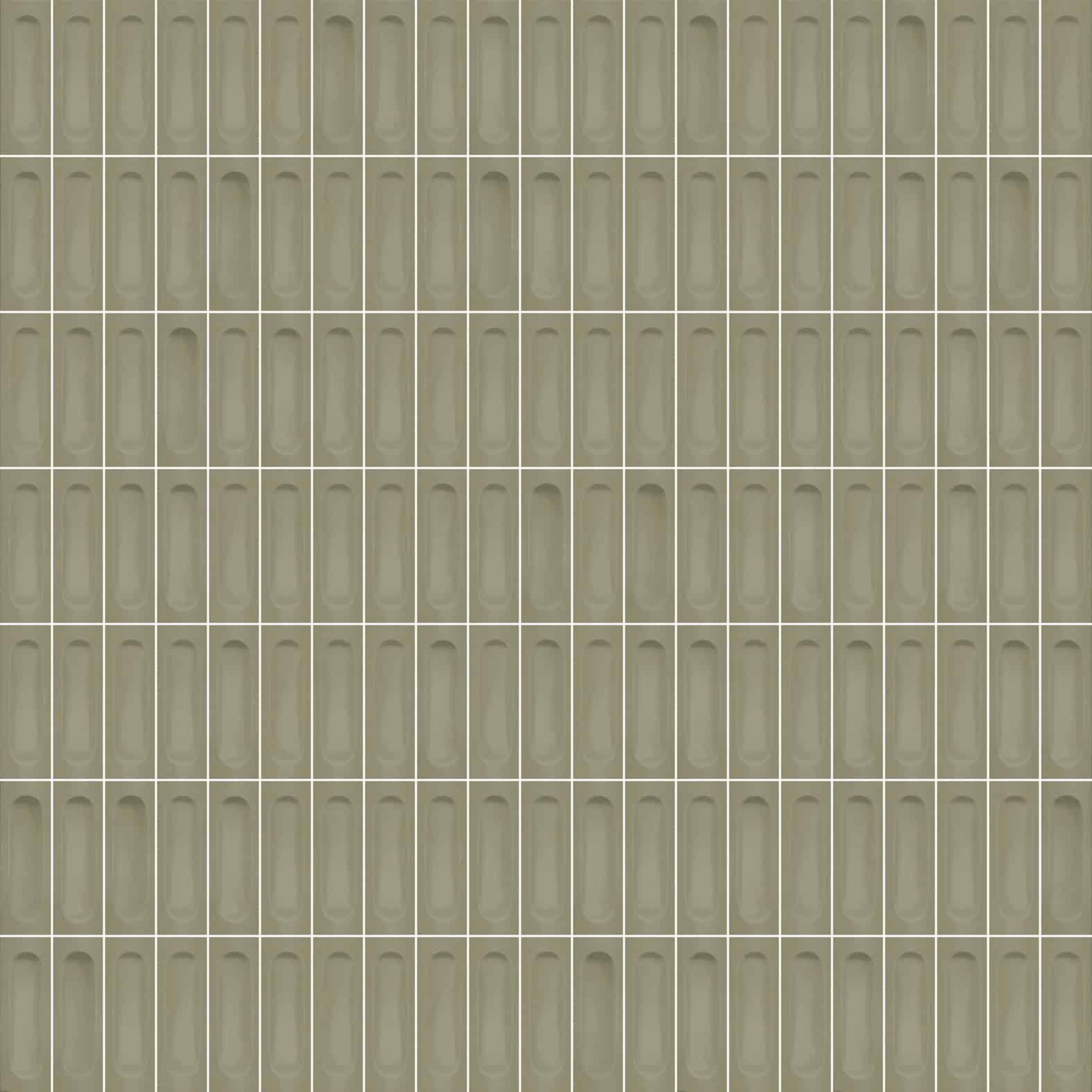 Carreaux de céramique | Collection Confetto - 2 po x 6 po Struttura Salvia 2 po x 6 po Mat