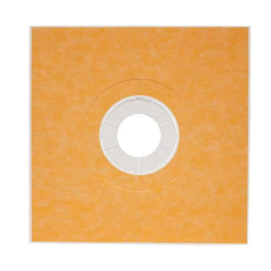 Schluter KERDI-SHOWER-T Base de douche préfabriquée en pente avec position de sortie centrée 1-1/4" x 72" x 72"