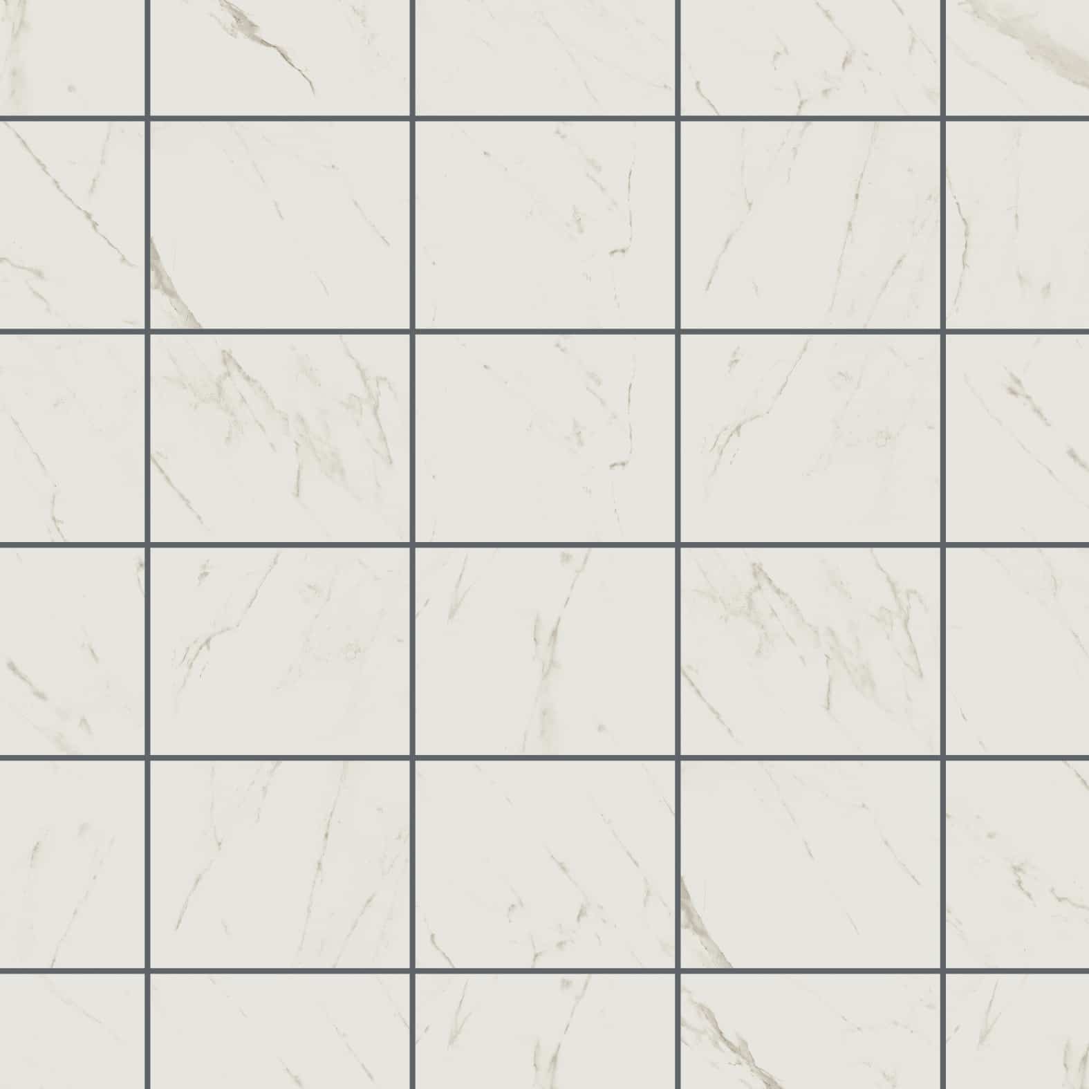 Carreaux de céramique Collection Capri 8 po x 10 po blanc mat, rectangulaire