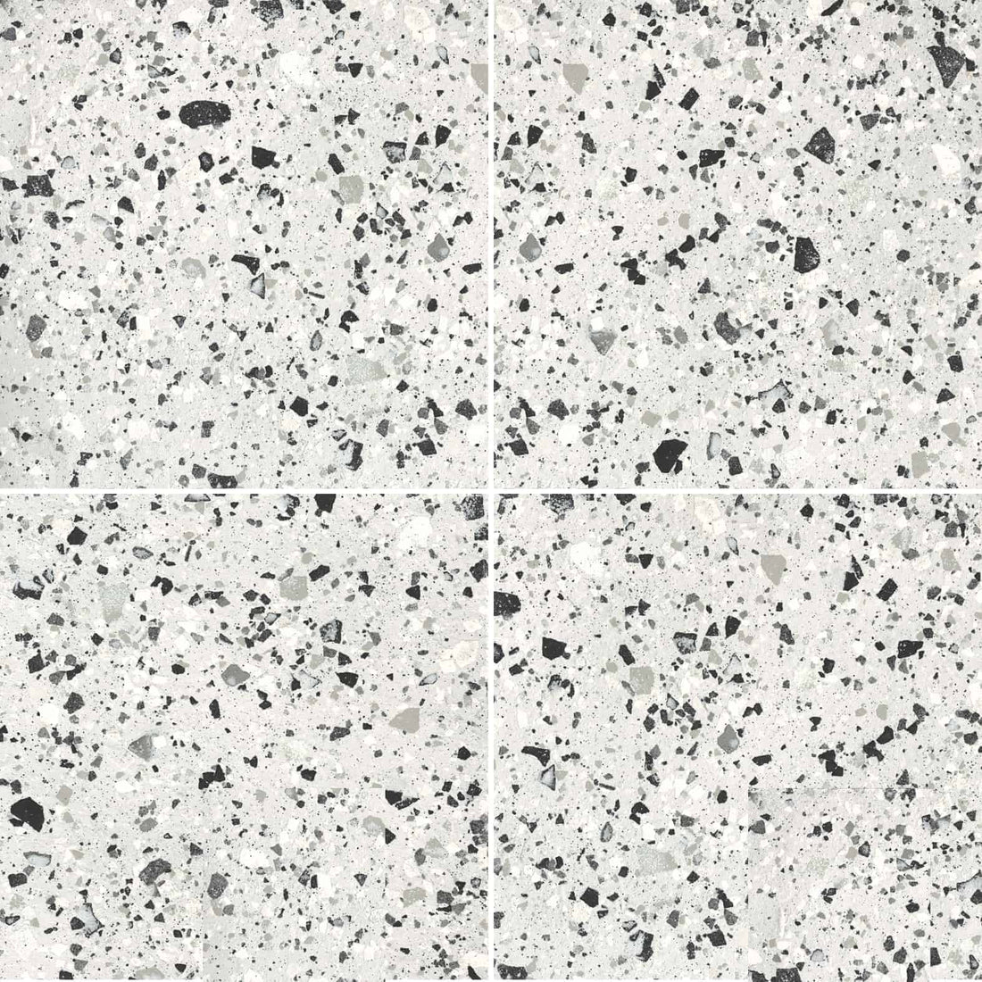 Carreaux de céramique | Collection Venice Villa - 24 po x 24 po Argent 24 po x 24 po Mat