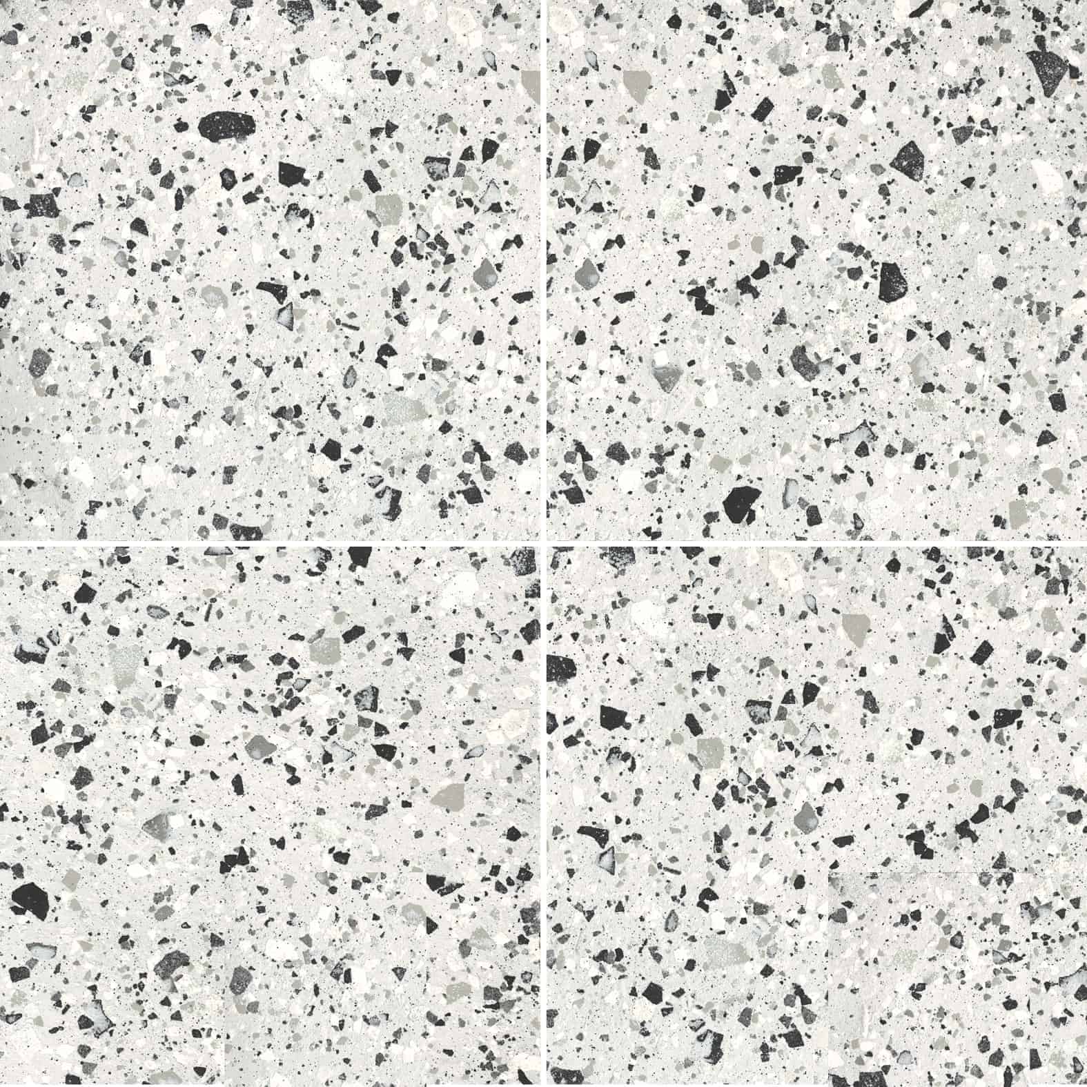 Carreaux de céramique | Collection Venice Villa - 24 po x 24 po Argent 24 po x 24 po Mat