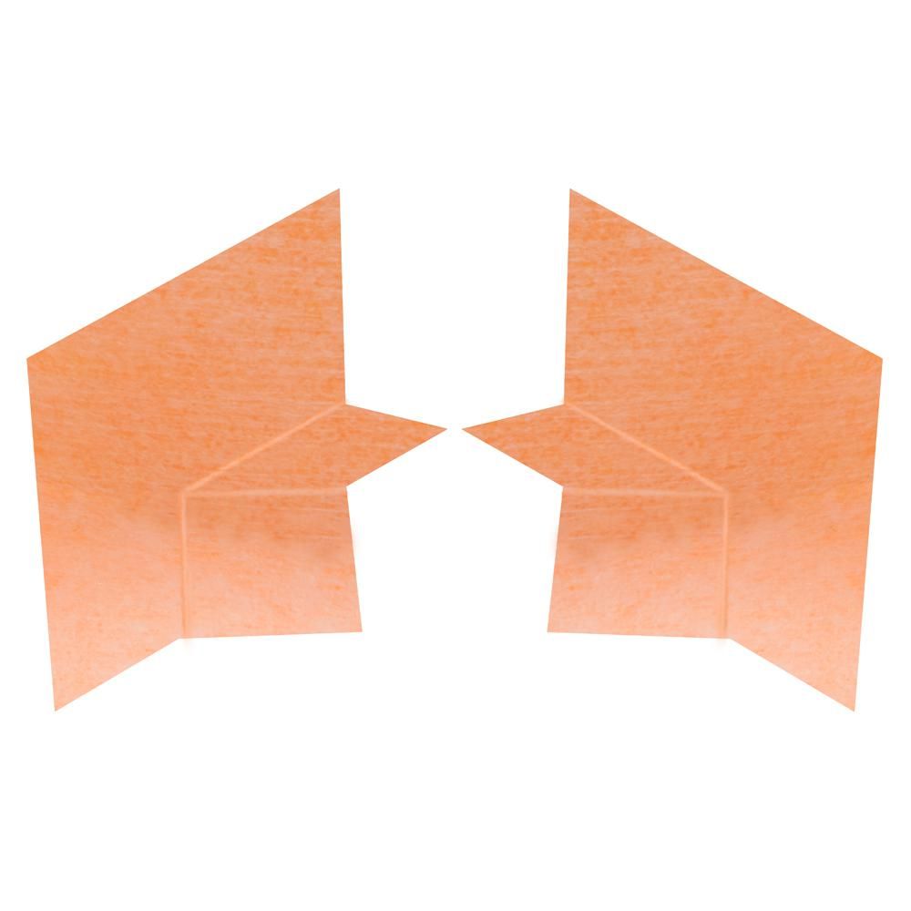 Schluter KERDI-KERECK Ensemble de coins pour banc 1 droit - 1 gauche