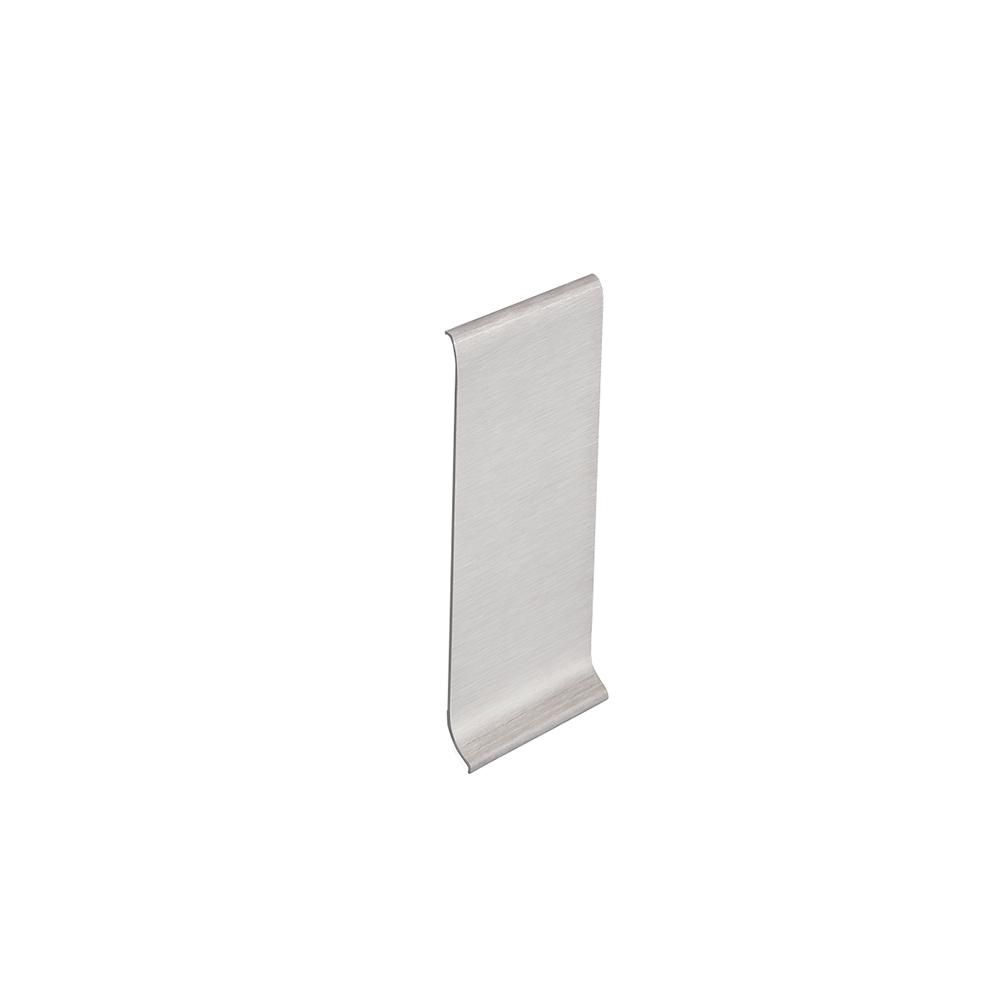 Schluter DESIGNBASE-SL Raccord - acier inoxydable (V2) brossé 4-3/8" (110 mm)
