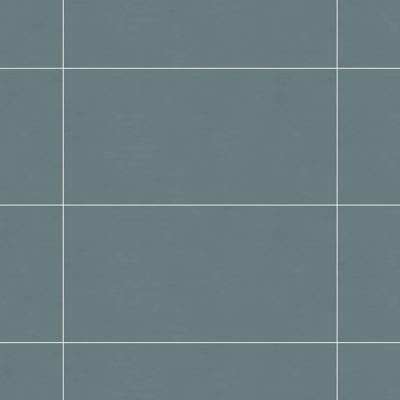 Carreaux de céramique Collection Multiforme 16 po x 32 po, teinte Oceano, finition mate