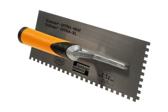 Schluter DITRA-HEAT-XL-TROWEL Truelle à dents carrées 1/4" x 1/4"