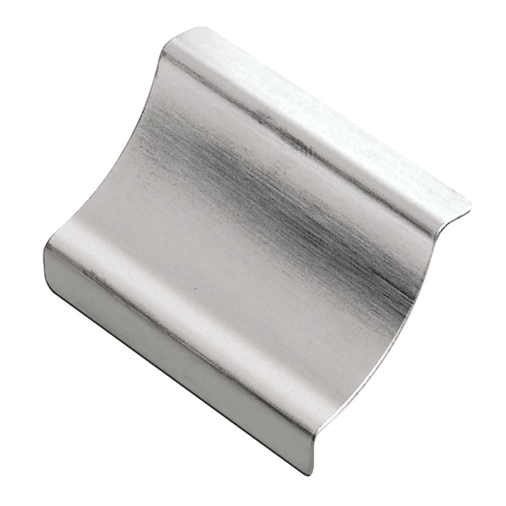 Schluter DILEX-HKU Raccord avec un radius de 3/8" (10 mm) - acier inoxydable brossé (V2)