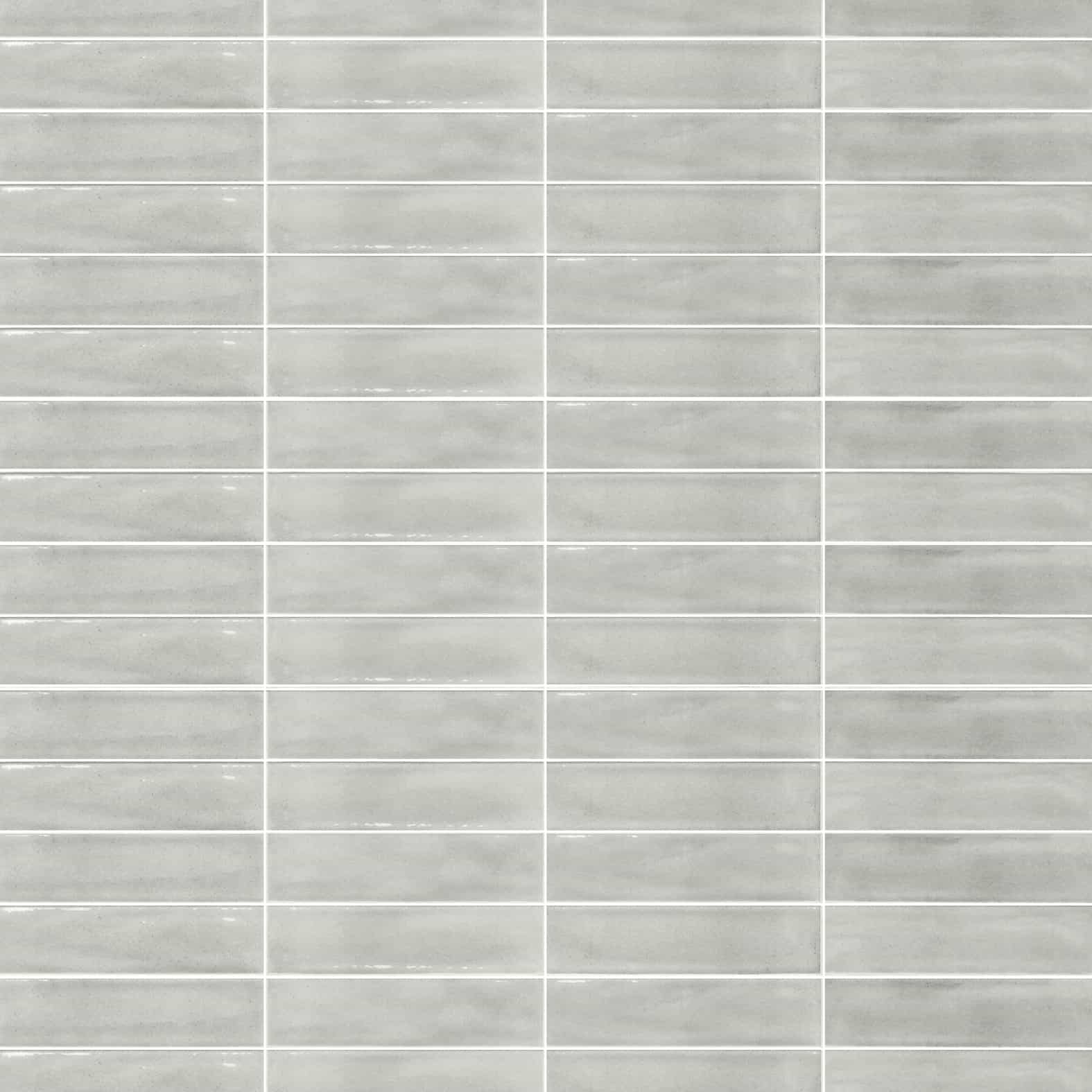 Carreaux de céramique Collection Multiforme 3 po x 12 po Argento lustré