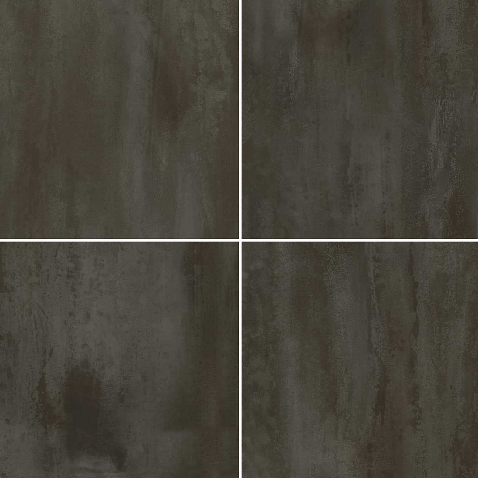 Carreaux de céramique | Collection Lux - 24 po x 24 po, bronze, finition texturée effet métallique moderne