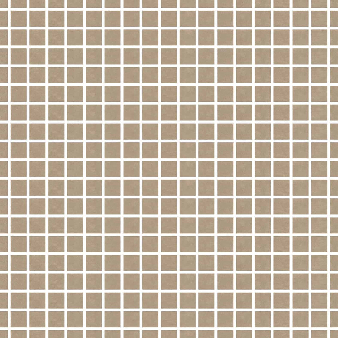 Carreaux de céramique Collection Newcon 2 po x 2 po, taupe mat, petits carreaux pour mosaïque