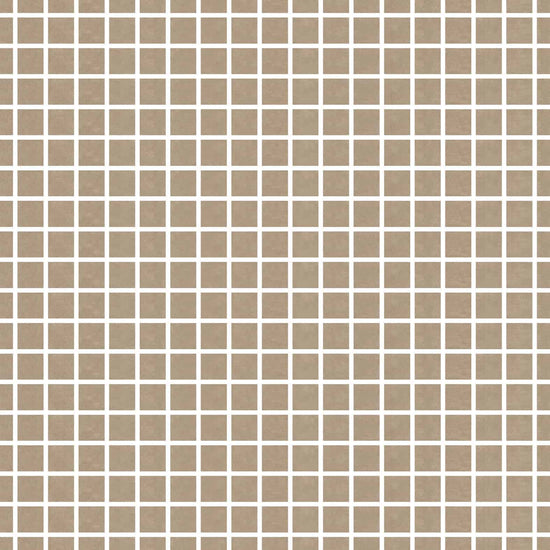 Carreaux de céramique Collection Newcon 2 po x 2 po, taupe mat, petits carreaux pour mosaïque