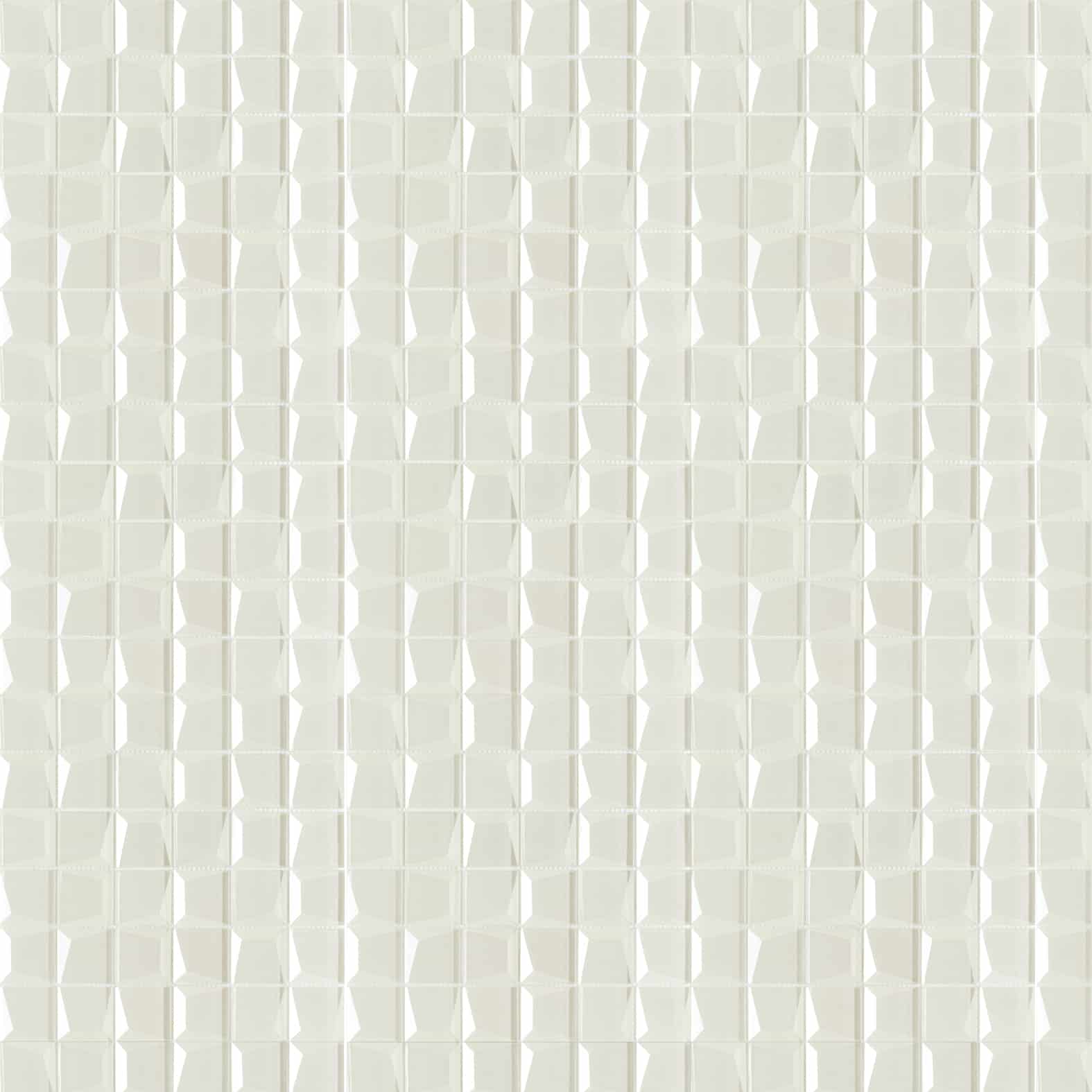 Carreaux de céramique Collection Geotonik mosaïque 2 po x 2 po, ton perle