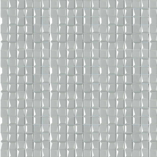 Carreaux de céramique Collection Geotonik mosaïque 2 po x 2 po teinte Avalanche