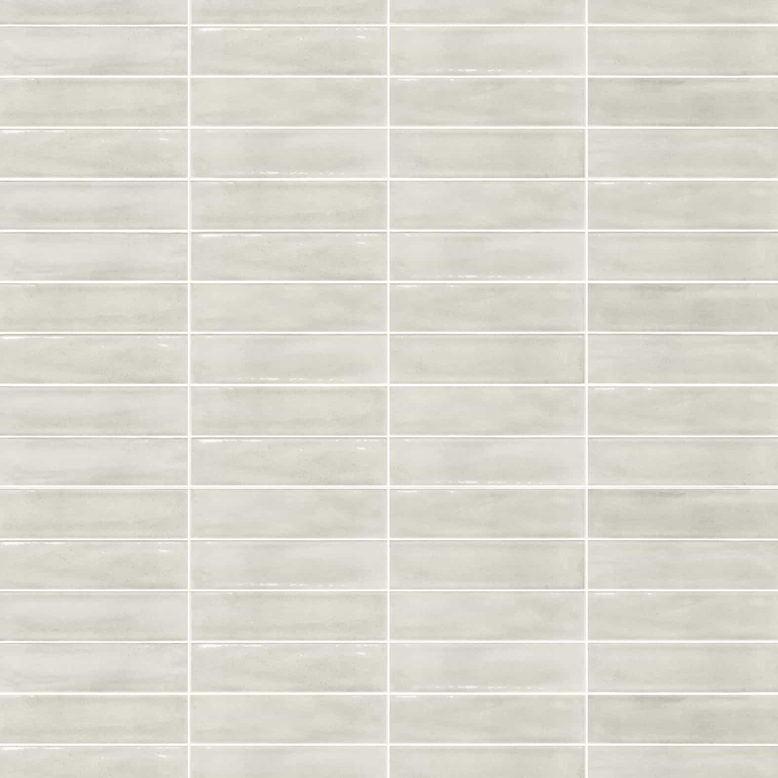 Carreaux de céramique Collection Multiforme 3 po x 12 po Talco lustré