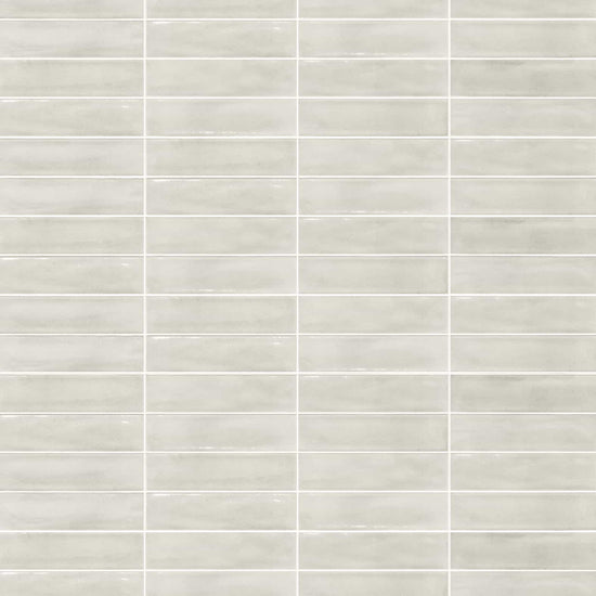 Carreaux de céramique Collection Multiforme 3 po x 12 po Talco lustré