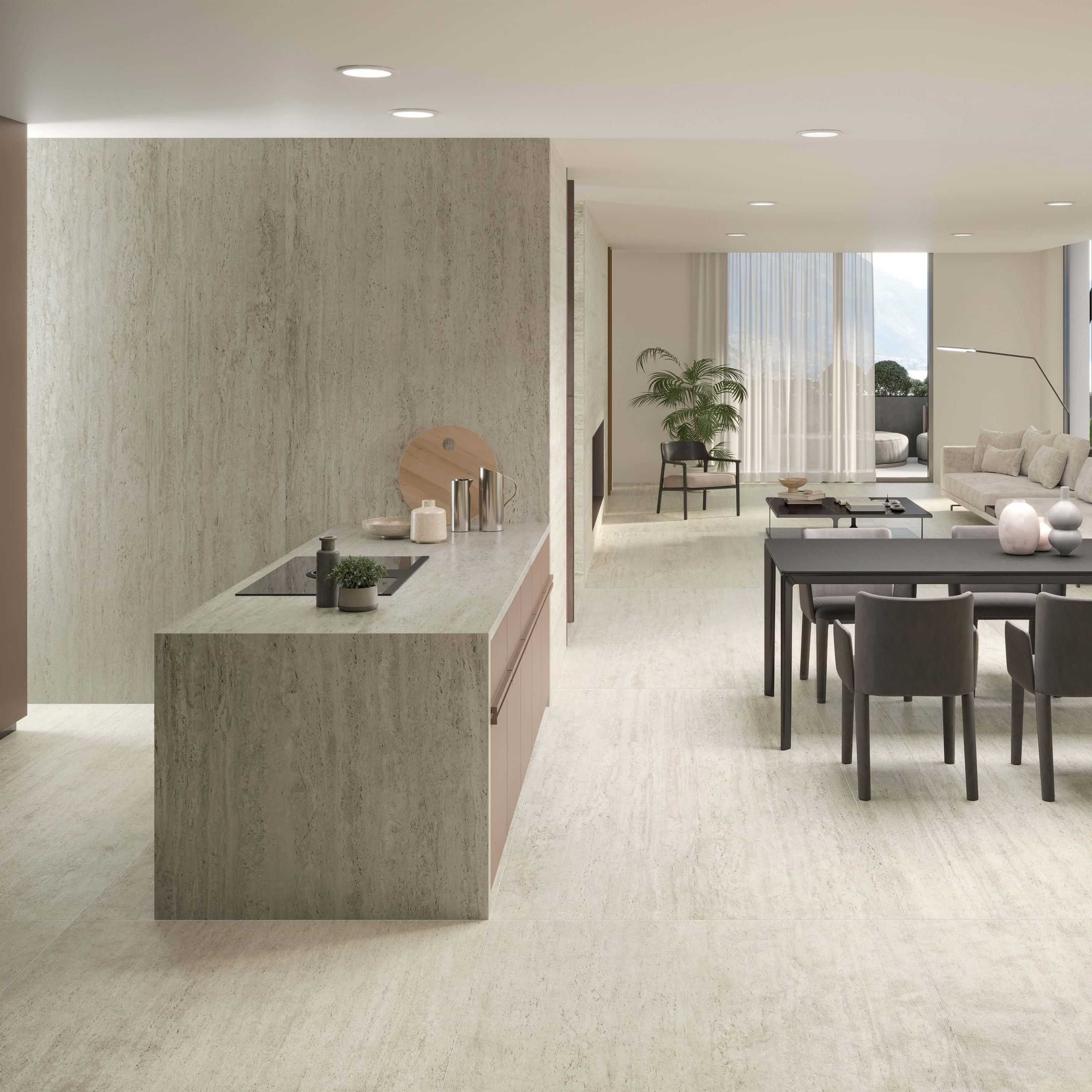 Carreaux de céramique | Collection Marvel Travertine - 24 po x 24 po