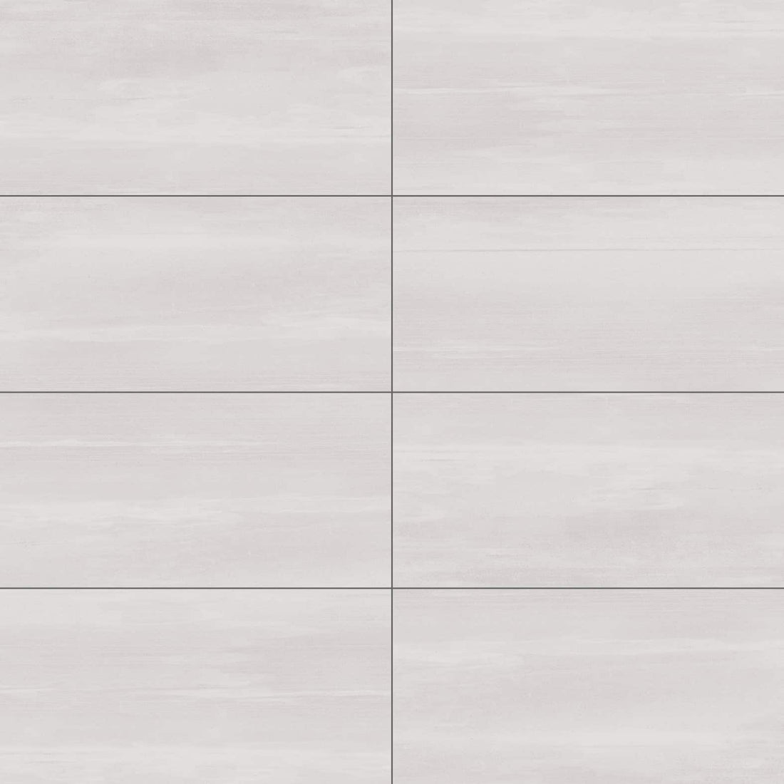 Carreaux de céramique Collection La Spezia 12 po x 24 po Bianco fini mat