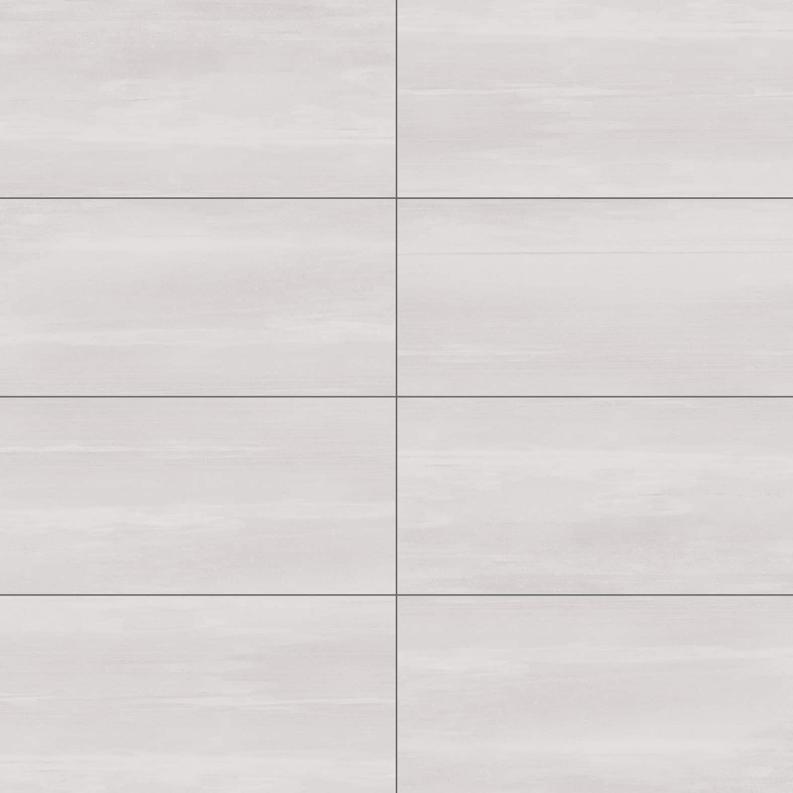 Carreaux de céramique Collection La Spezia 12 po x 24 po Bianco fini mat