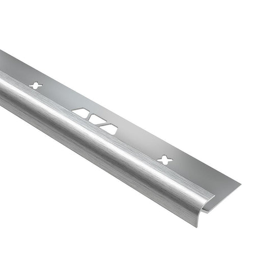 Schluter VINPRO-RO Profilé rond - aluminium anodisé chrome brossé 5/32" (4 mm) x 8' 2-1/2"