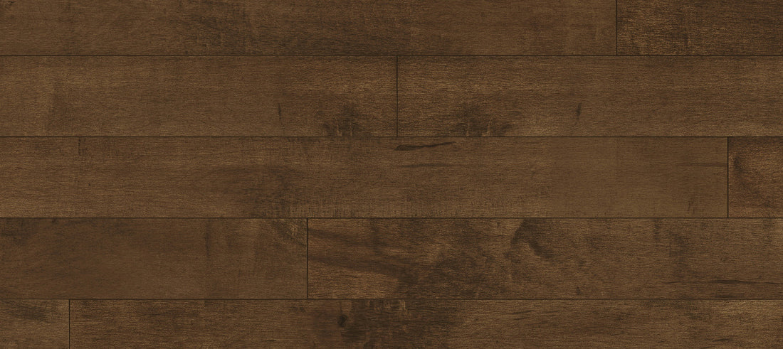 Preverco Bois franc SolidClassic Érable V+ Amsterdam Mat, lattes 4-1/4 pouces x 3/4 pouce, finition mate, grain d'érable