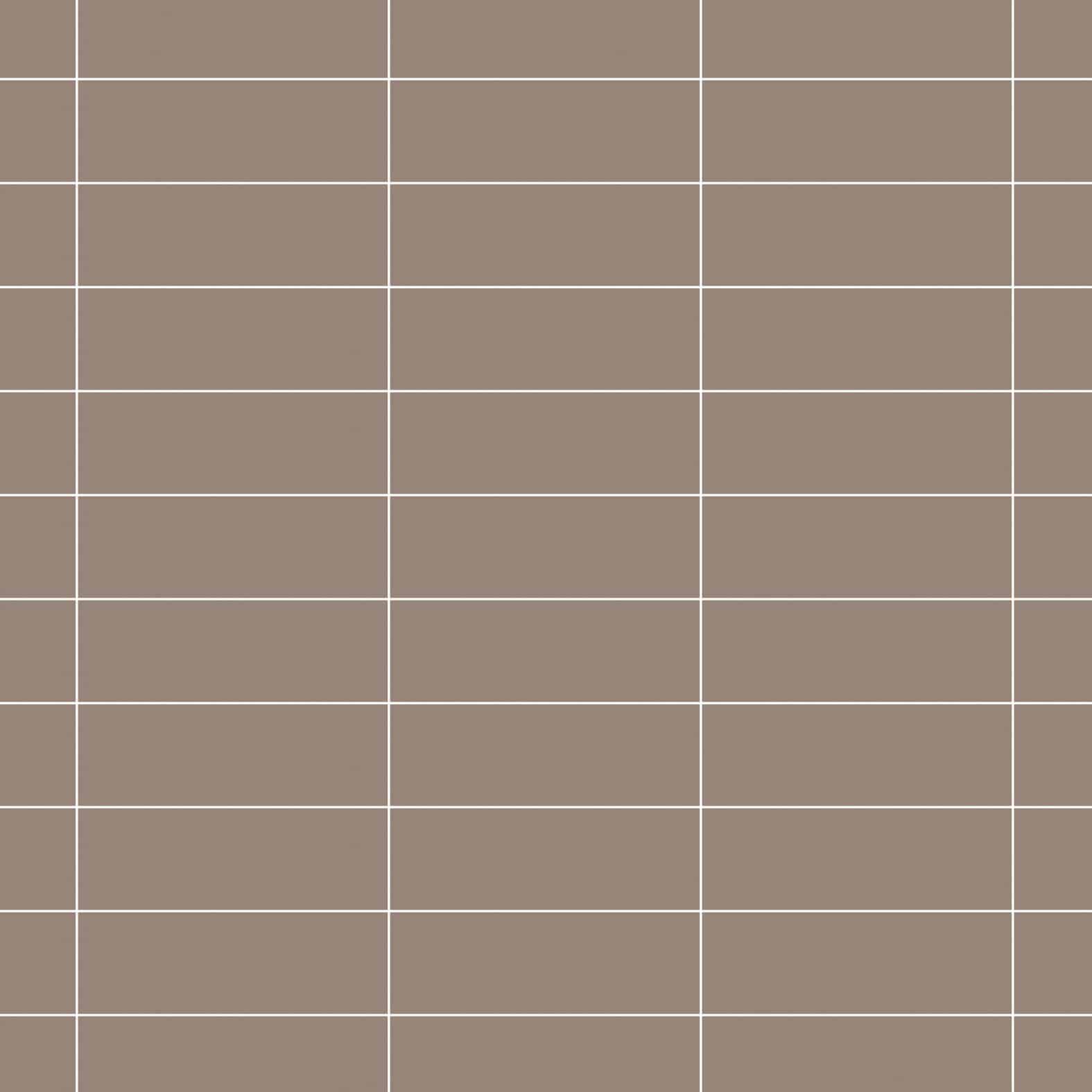 Carreaux de céramique Collection P21 4 po x 12 po Moka, carreau rectangulaire brun