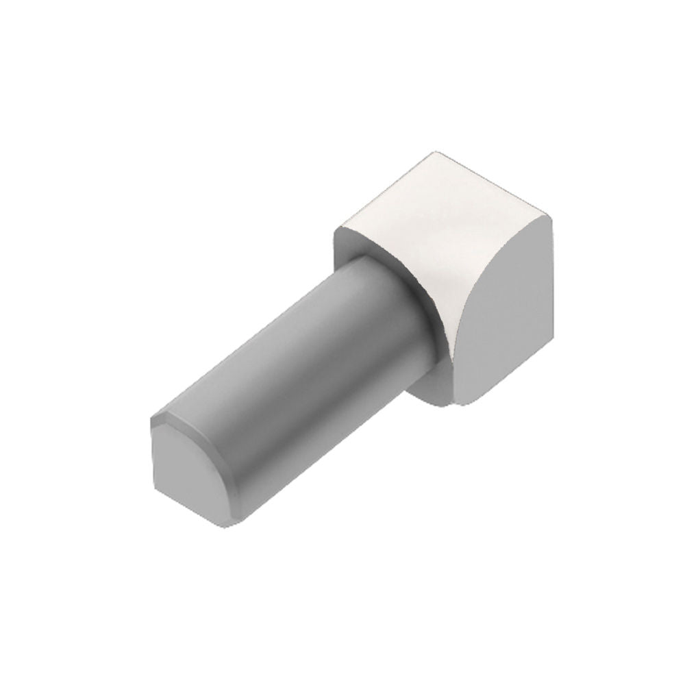 Schluter RONDEC Coin intérieur 90° - aluminium blanc 3/8" (10 mm)