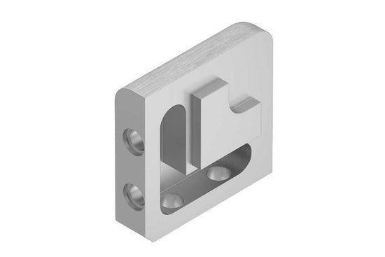 Schluter JOLLY Coin extérieur 90° Aluminium anodisé Chrome brossé 1/2" (12.5 mm)