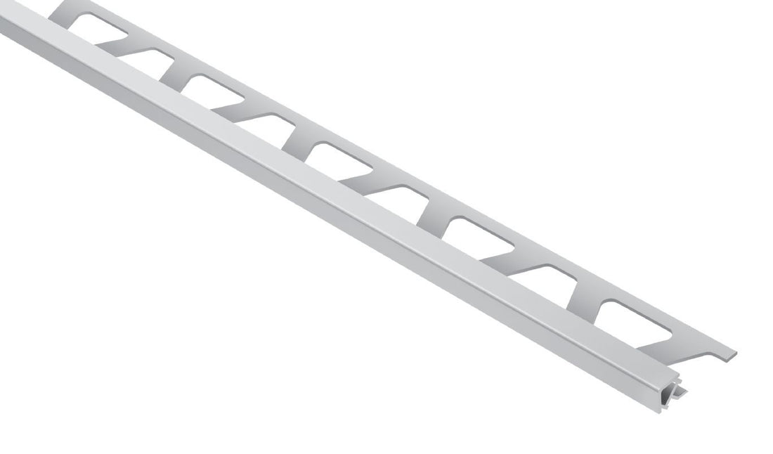 Schluter QUADEC Profilé de bordure carré PVC gris clair 7/16" (11 mm) x 8' 2-1/2"
