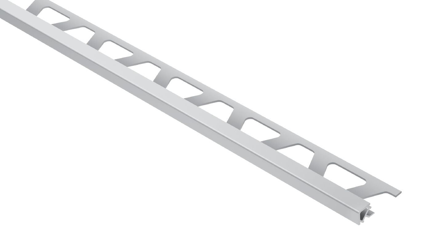 Schluter QUADEC Profilé de bordure carré PVC gris clair 7/16" (11 mm) x 8' 2-1/2"