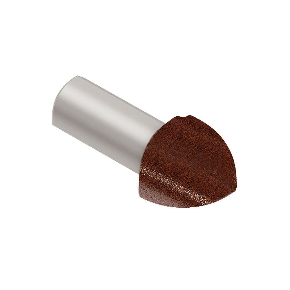 Schluter RONDEC Coin extérieur 90° - aluminium brun rustique 7/16" (11 mm)