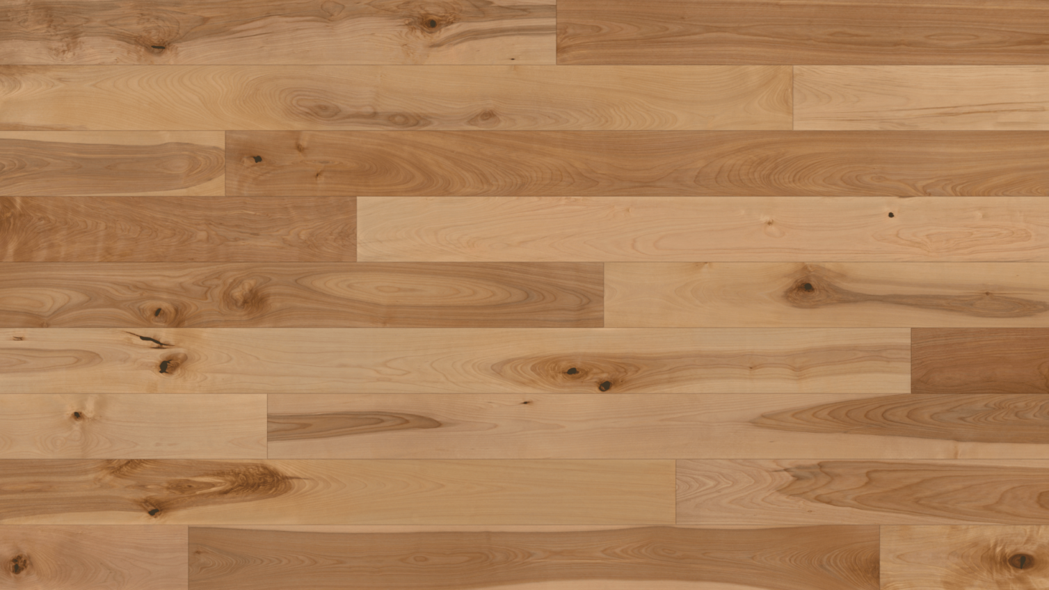 Preverco Bois franc SolidClassic Merisier V+ Naturel Mat, plancher 4-1/4 po x 3/4 po, finition mate merisier