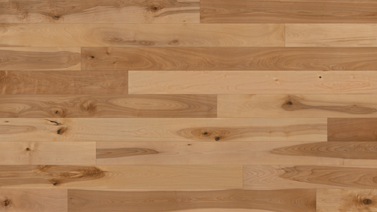 Preverco Bois franc SolidClassic Merisier V+ Naturel Mat, plancher 4-1/4 po x 3/4 po, finition mate merisier
