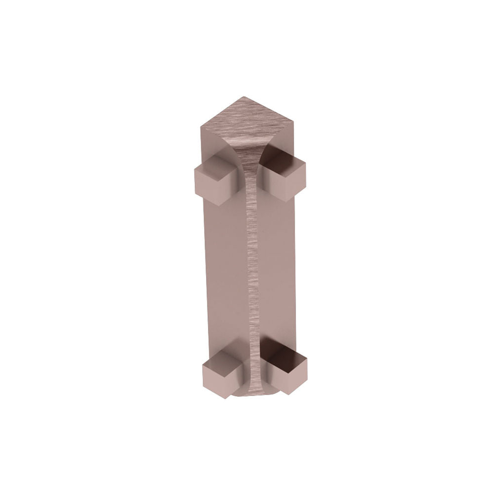 Schluter RONDEC-CT Coin intérieur 90° - aluminium anodisé cuivre brossé 1/2" (12.5 mm)