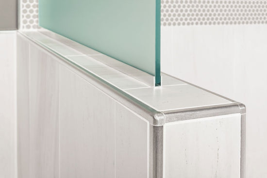 Schluter RONDEC Profilé de bordure rond - aluminium noir 1/2" (12.5 mm) x 8' 2-1/2"
