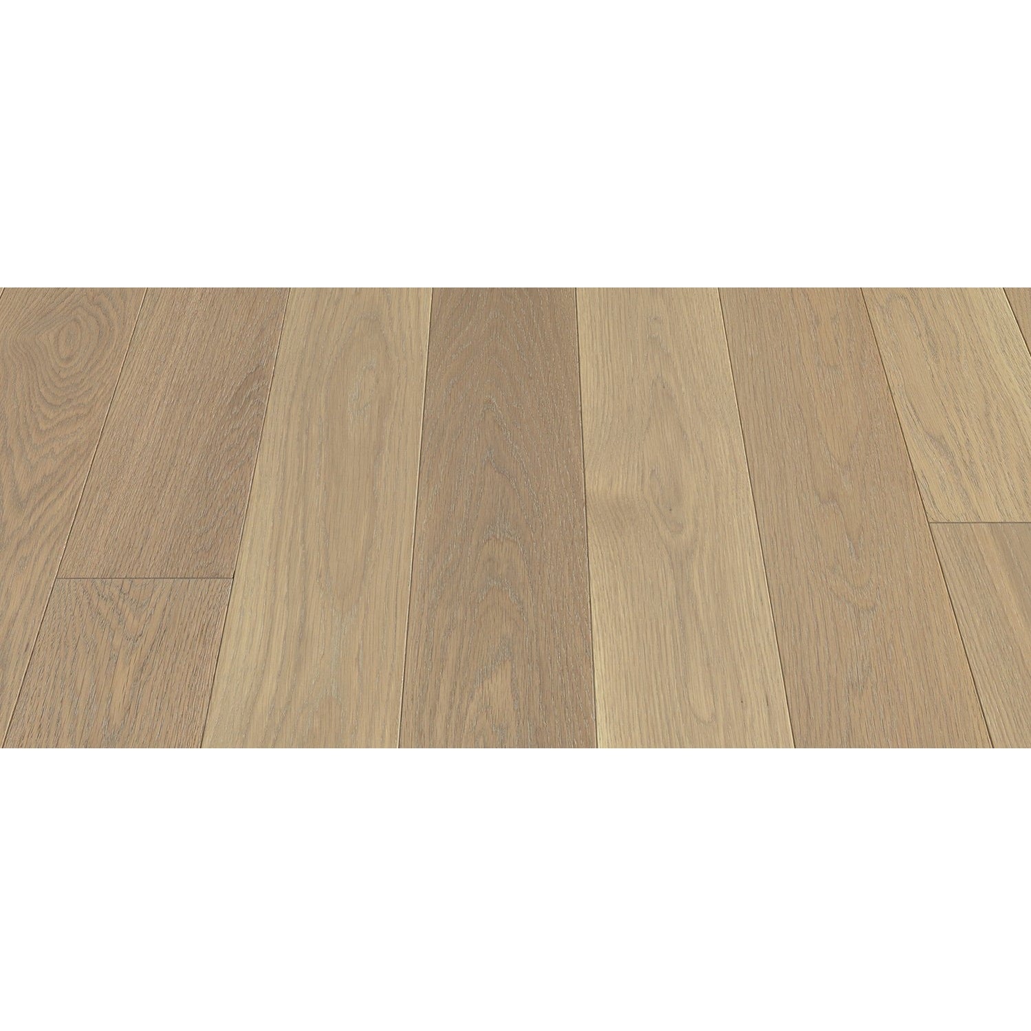 Plancher Preverco Bois d’ingénierie 4 3/8 po en Chêne blanc | Collection Flex16 - Nuance Stockholm, fini mat, 5/8 po d’épaisseur