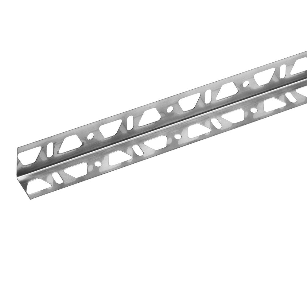 Schluter KERDI-BOARD-ZW Profilé en angle - acier inoxydable (V2) 6"