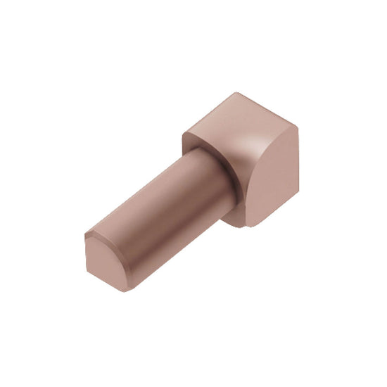 Schluter RONDEC Coin intérieur 90° - aluminium anodisé cuivre mat 1/2" (12.5 mm)