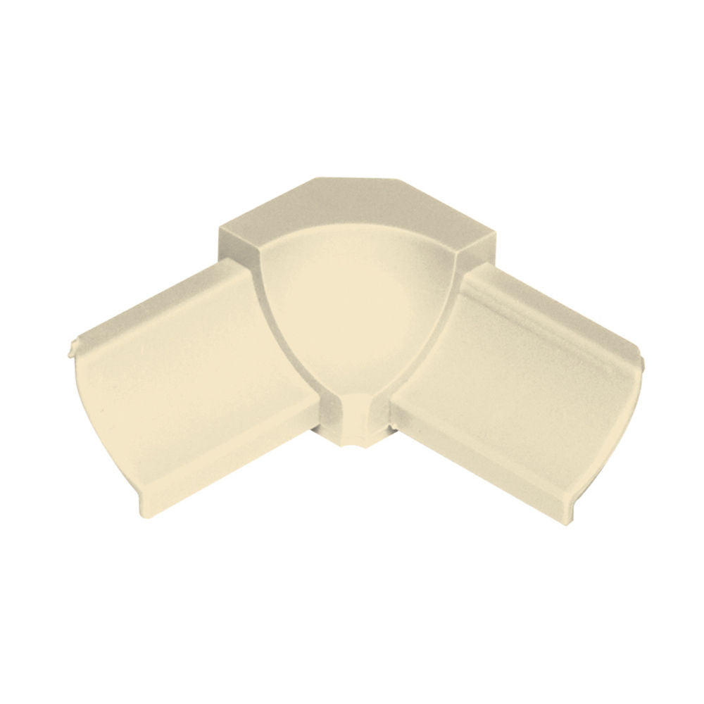 Schluter DILEX-PHK Inside Corner 90° avec un radius de 3/8" (10 mm) - plastique PVC sable