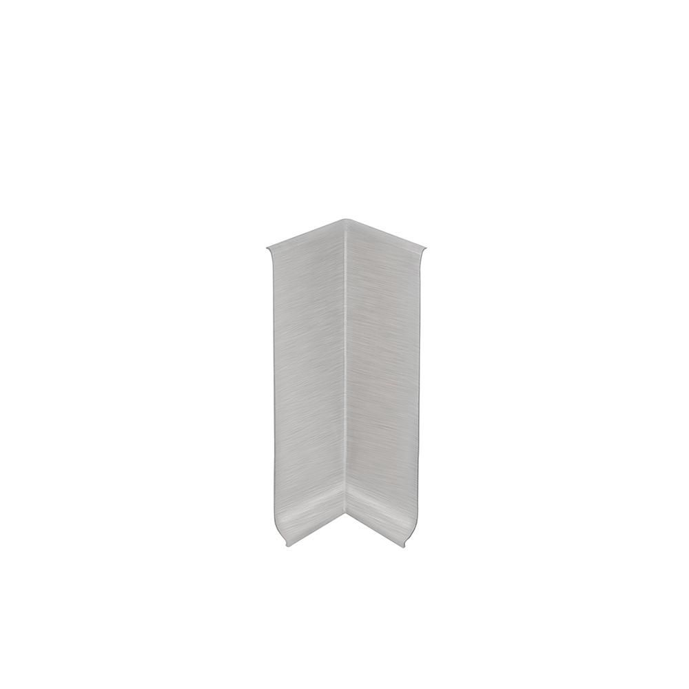 Schluter DESIGNBASE-SL Coin intérieur 90° - acier inoxydable (V2) brossé 4-3/8" (110 mm)