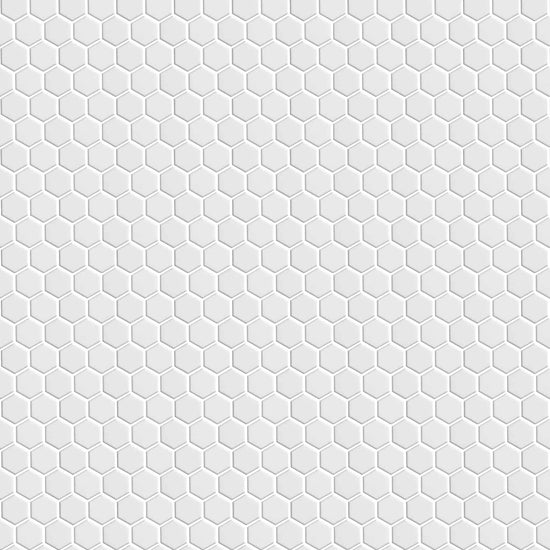 Carreaux de céramique Collection Nektar 2 po x 2 po blanc mat