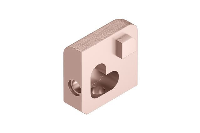 Schluter JOLLY Coin extérieur 90° Aluminium anodisé Cuivre brossé 7/16" (11 mm)