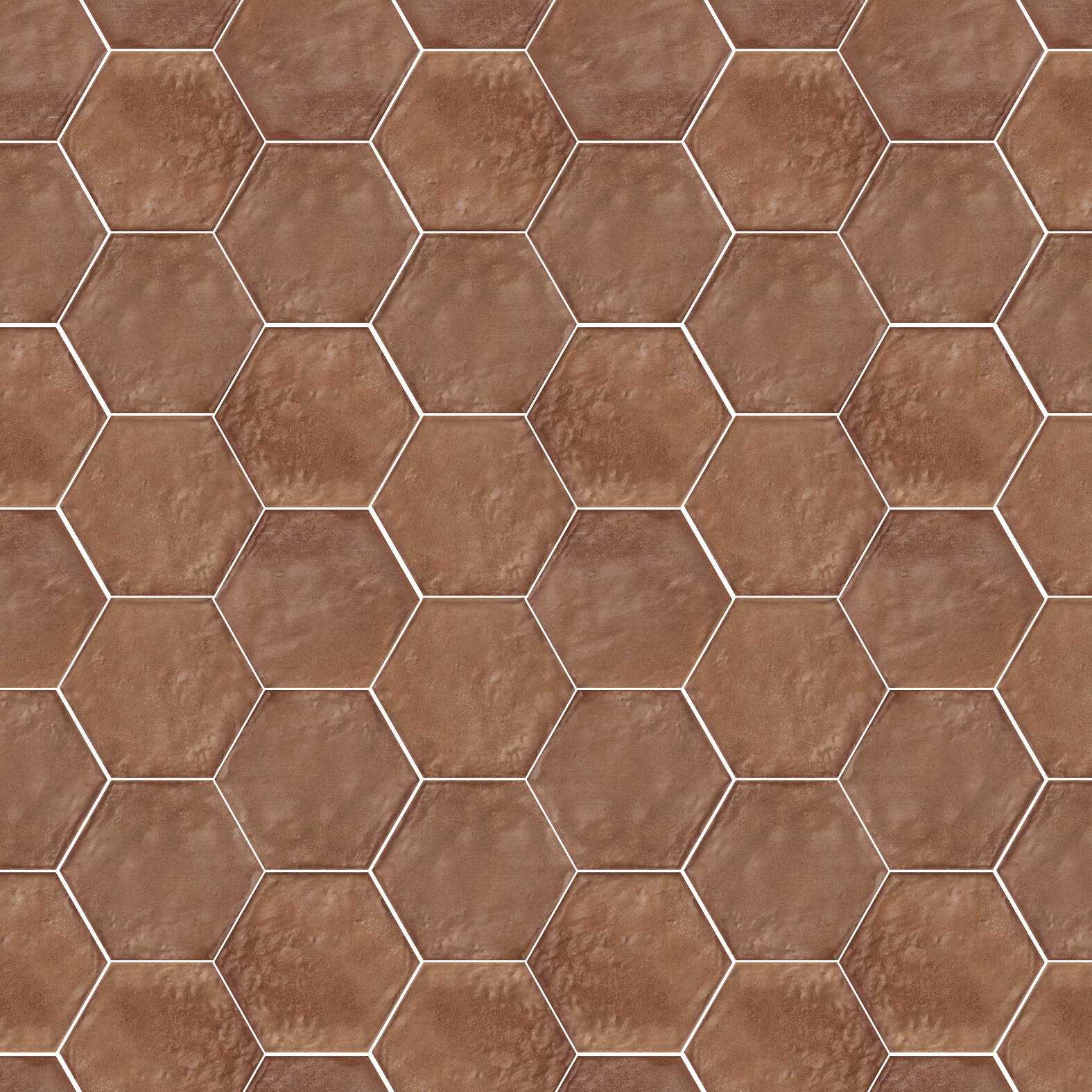 Carreaux de céramique | Collection Forme - 7 po x 8 po He x